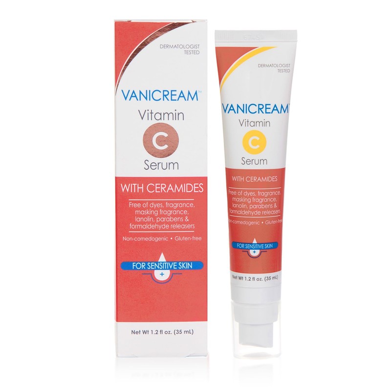Vitamin C Serum, 1.2 Fl Oz, Formulated without Common Irritants for Sensitive…