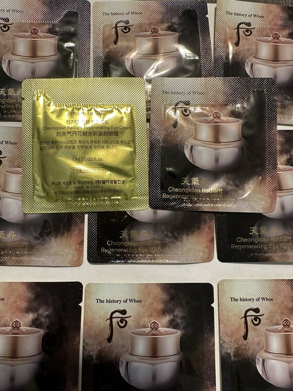 The History Of Whoo Cheongidan Hwa hyun Eye Cream 1ml x 40pcs Korea Cosmetics gallery