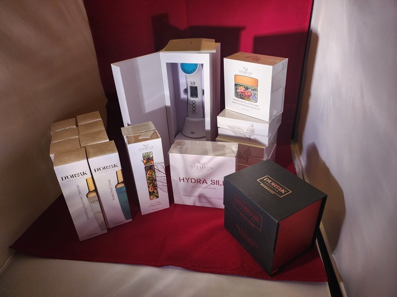 D’OR24K skin care. (skin rejuvenation and anti-aging creams, serums and machine)