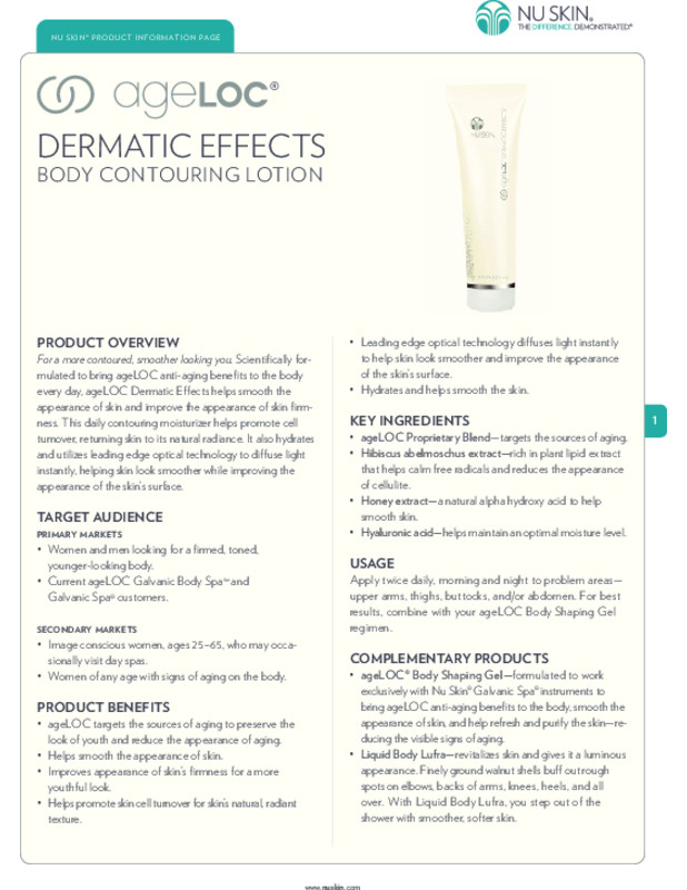 11/25 Nu Skin NuSkin AgeLoc DERMATIC EFFECTS - NEW STOCK - 11/2025 gallery