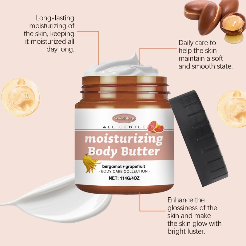 body butter moisturizer bergot grapefruit flavor moisturizing gallery