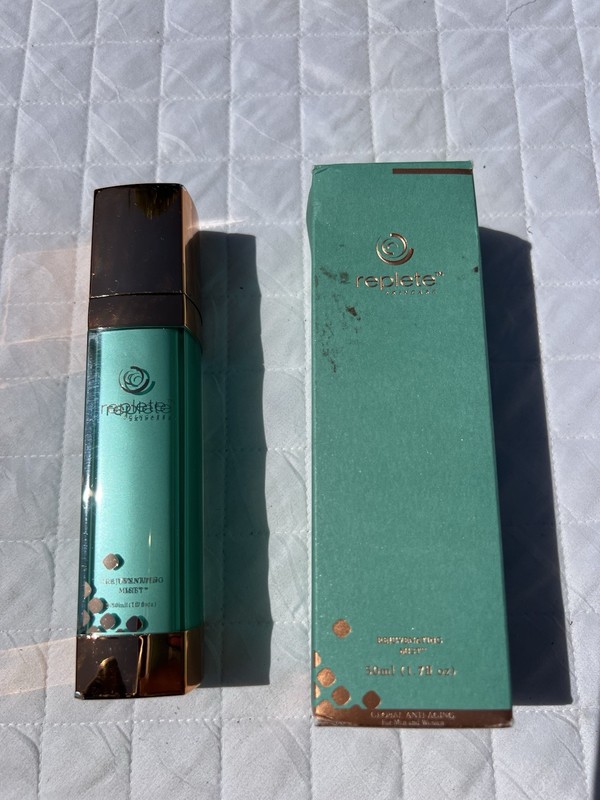 REJUVENATING MIST By Replete SKINCARE 1.7 floz Vegan Hydration Facial Spray