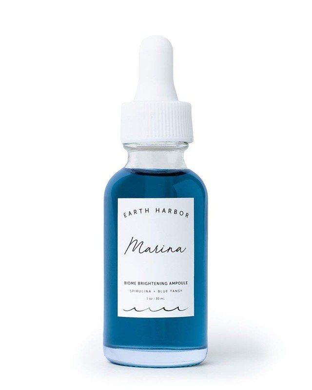 MARINA Biome Brightening Serum Ampoule, 12 Botanical Actives to Reduce Rednes…