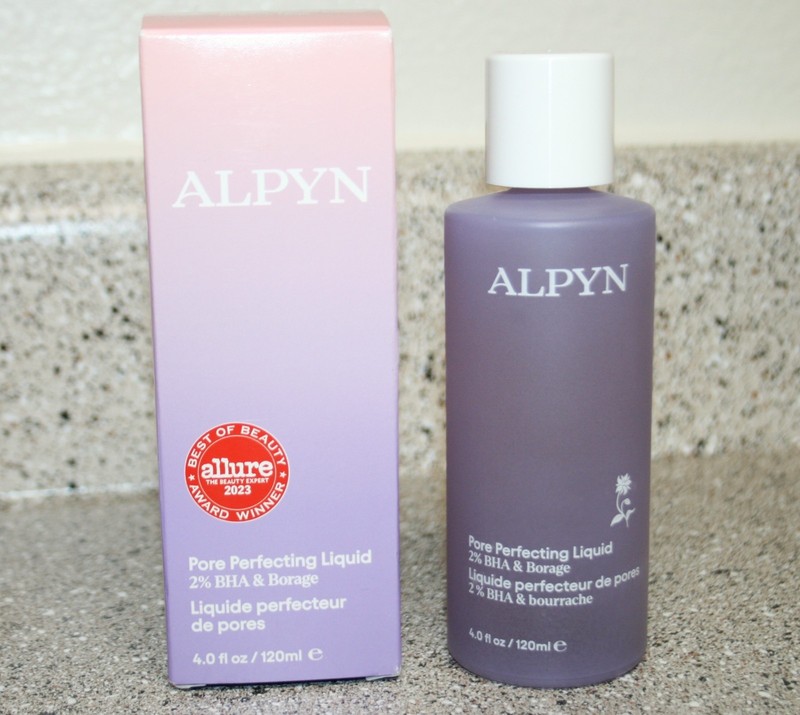 ALPYN BEAUTY Pore Perfecting Liquid Exfoliator Toner 4oz / 120mL Full Size