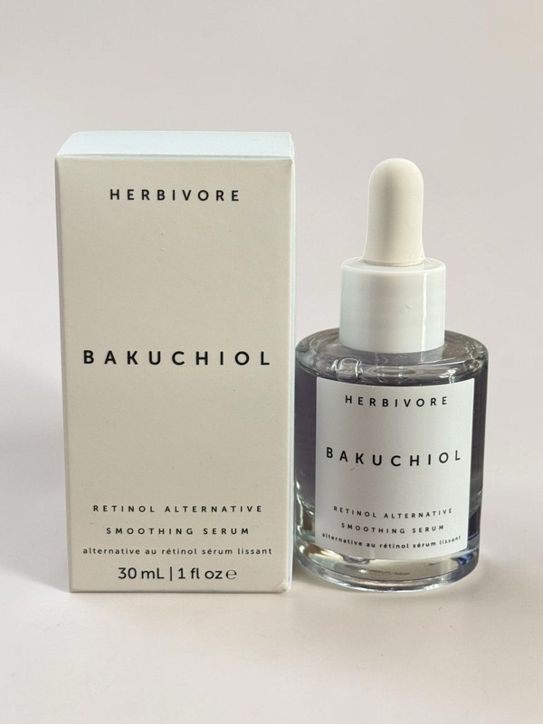 Herbivore Bakuchiol Retinol Alternative Smoothing Serum 1 oz / 30ml NEW