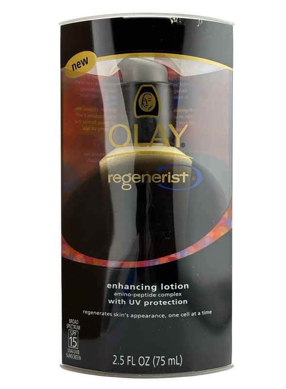 Olay Regenerist Enhancing Lotion Amino-Peptide Complex UV Protection 2.5 oz