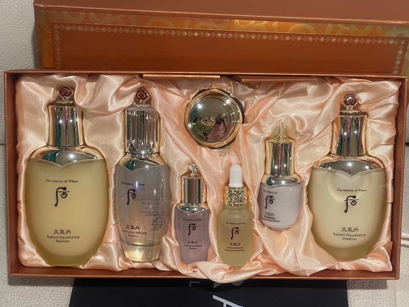 The history of Whoo Cheongidan Illuminating Refining Essence 3 Pcs, expired 2027