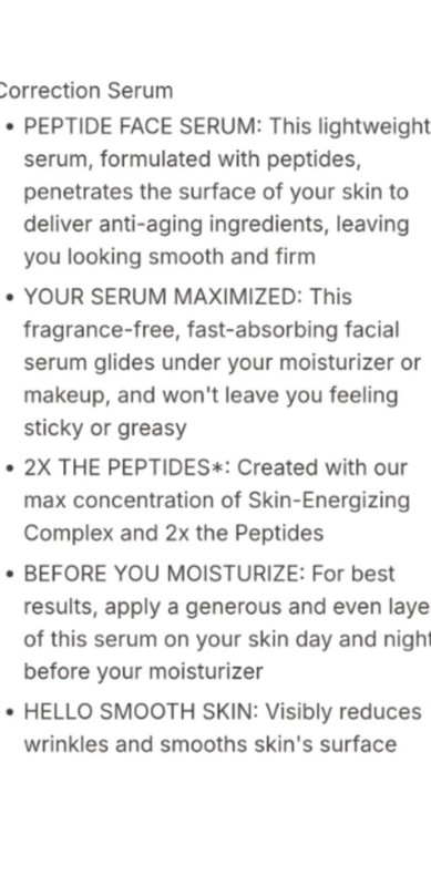 Olay Regenerist NIACINAMIDE MAX 2×Peptides Wrinkle Reducing Serum Full Sz 40ml gallery