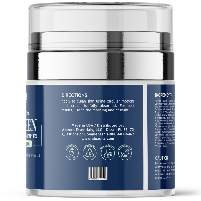 Alozera Collagen Face Moisturizer - Anti-Aging, Hydration & Firmness, 1.7 oz gallery