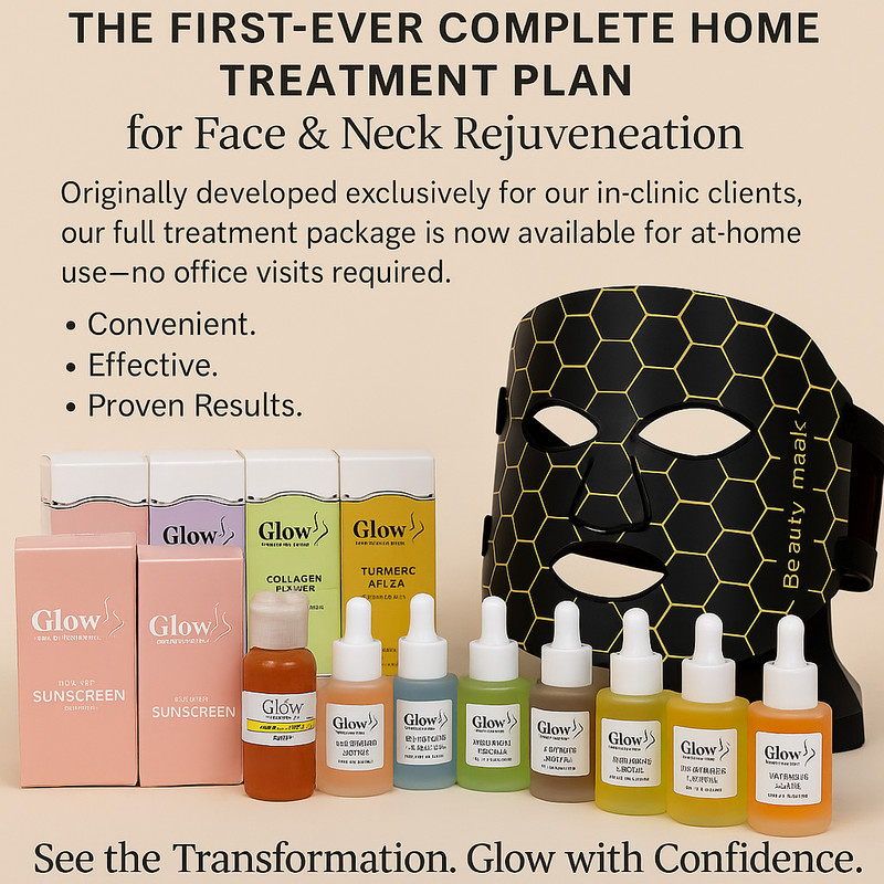 restore your face and neck with glow body contour Home Treatment