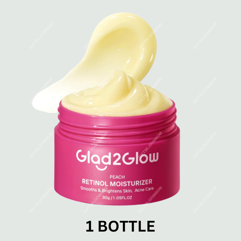 Glad2glow Peach Retinol Moisturizers Brightens Skin Free Shipping