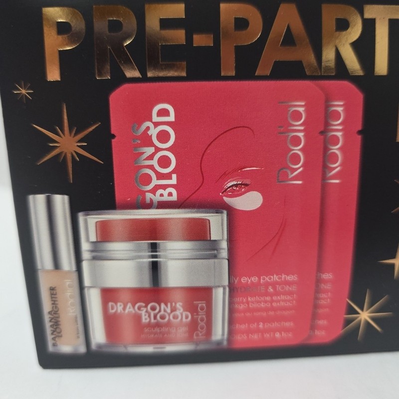 Rodial Dragon's Blood Little Pre-Party Kit Sculpt Gel Glow 100% Sealed Authentic gallery