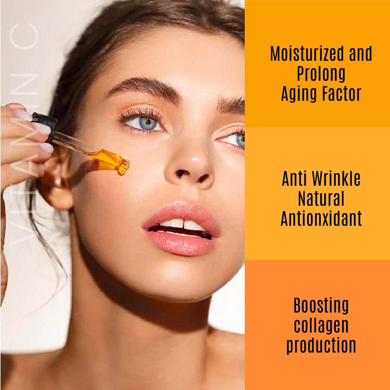 Dermaxgen® Pure Vitamin C 20% + E + Hyaluronic Acid Face Serum BEST Anti-Wrinkle gallery