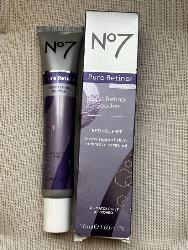 No7 Pure Retinol Post Retinol Soother Fragrance Free 1.69 oz