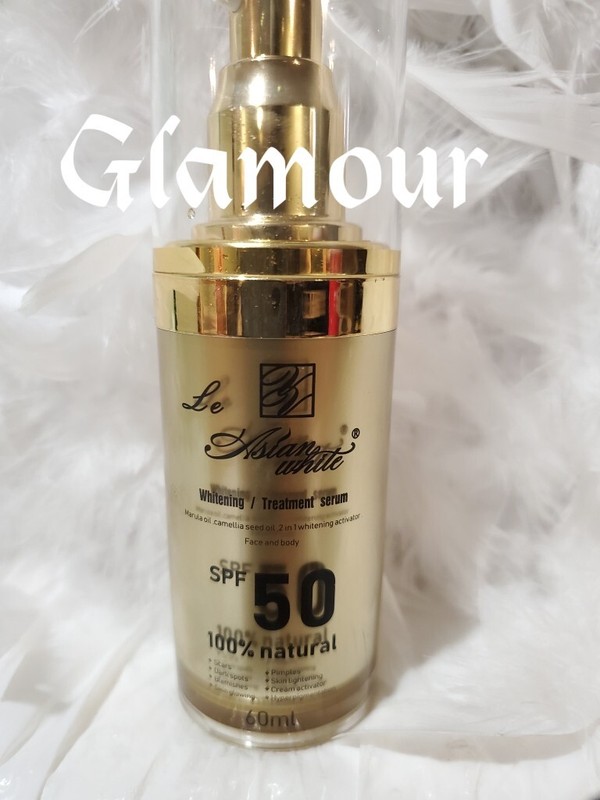 3pcs. LE Asianwhite body lotion. Serum & Face Cream anti aging set gallery