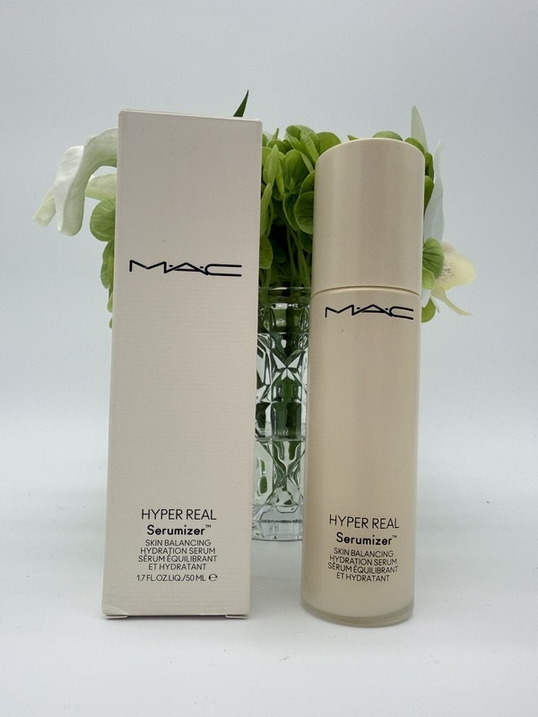 MAC Hyper Real Serumizer Skin Balancing Hydration Serum Size 1.7 FL. Oz/50mL