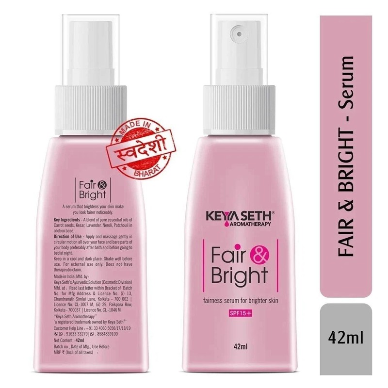 Keya Seth Aromatherapy Fair &Bright Fairness Serum for Brighter Skin SPF15,42ml, gallery