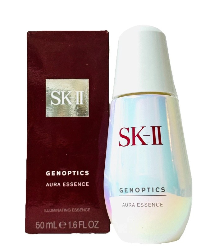 SK-II GenOptics 1.6oz/50ml Aura Essence Serum, Brand New 100% original