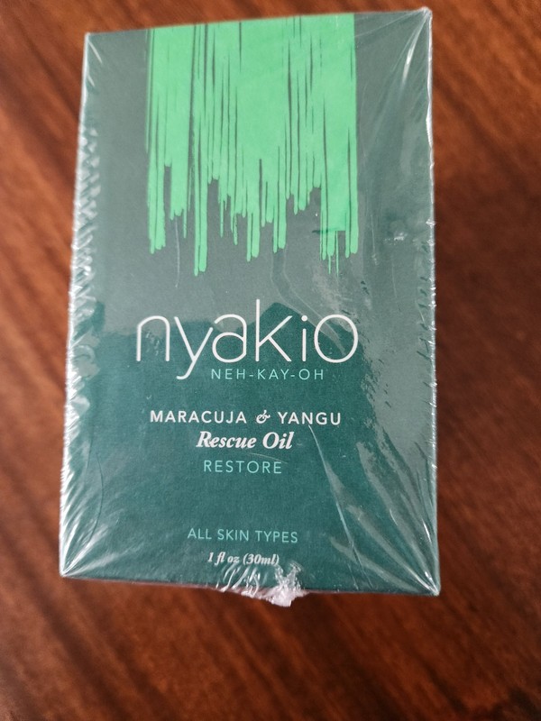 Nyakio Maracuja & Yangu Rescue Oil Restore All Skin Types 1 fl oz Lot of 3
