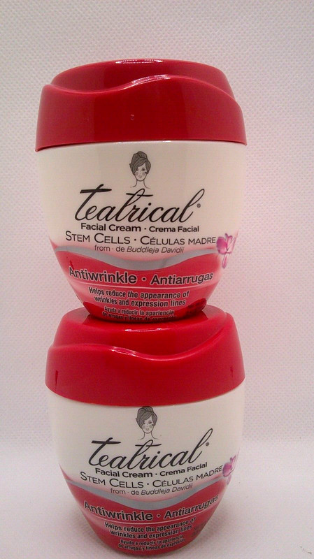 Teatrical Antiwrinkle Cream with Stem Cells by de Buddleja Davidii 2 Count