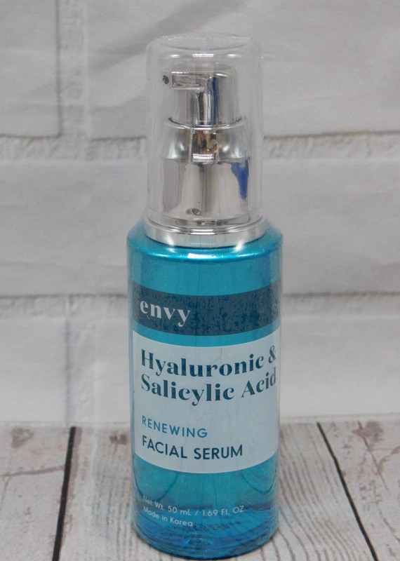 ENVY Hyaluronic & Salicylic Acid Renewing Facial Serum 1.69oz *95% NATURAL #DK61