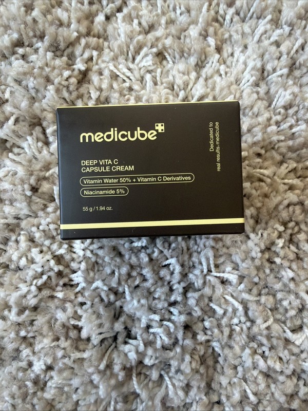 MEDICUBE Deep Vita C Capsule Cream 55g | Brightening Vitamin C Moisturizer