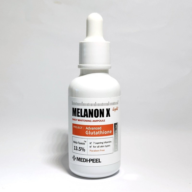 Medi Peel Melanon X Ampoule Light 30ml Whitening Moisturizer Tone-Up K-Beauty gallery