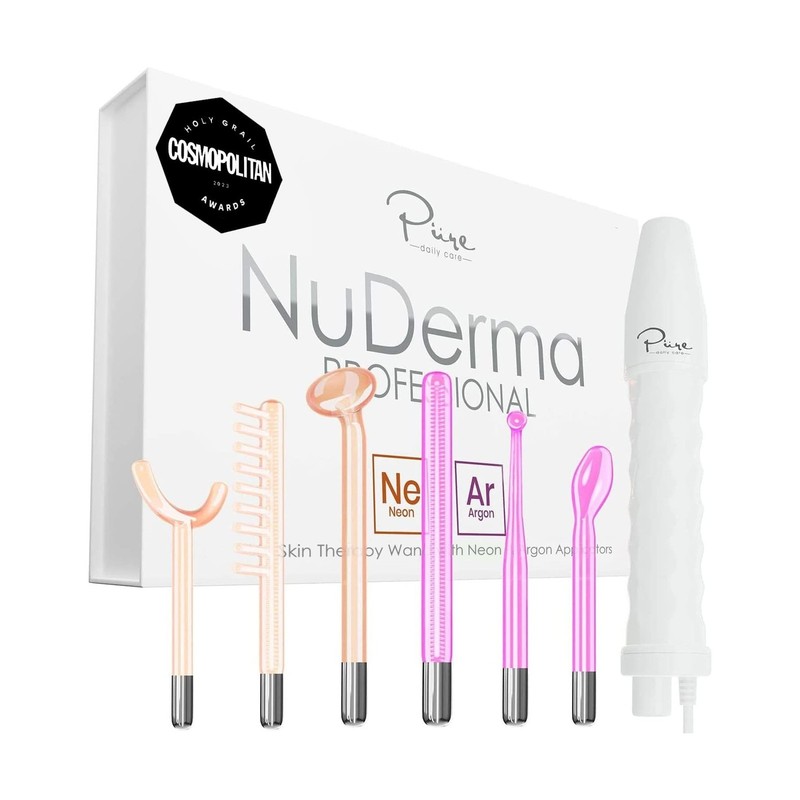 NuDerma Professional Skin Therapy Wand – Portable Skin Therapy Mach… Fast Ship