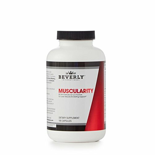 BEVERLY Muscularity BCAA Supplement for Recovery & Muscle Loss Prevention 180ct