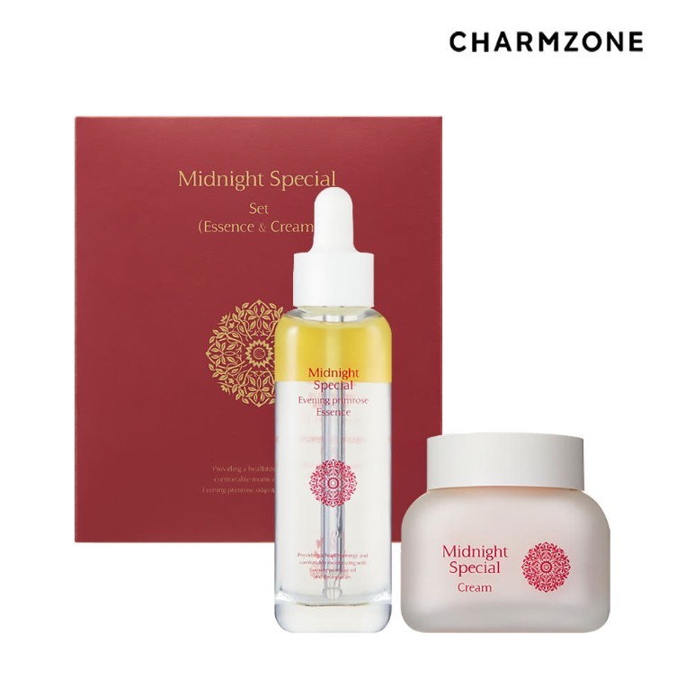 Charmzone Midnight Special Duo Set Evening Primrose Essence 30ml & Cream 50ml