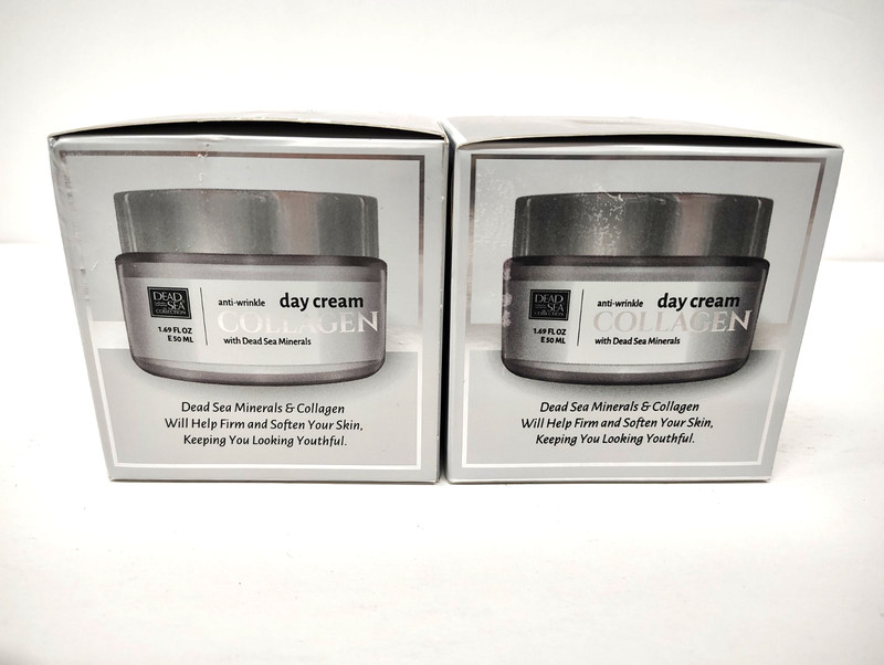 Dead Sea Collection COLLAGEN Anti Wrinkle Day Cream 1.69oz (2 Pack) gallery