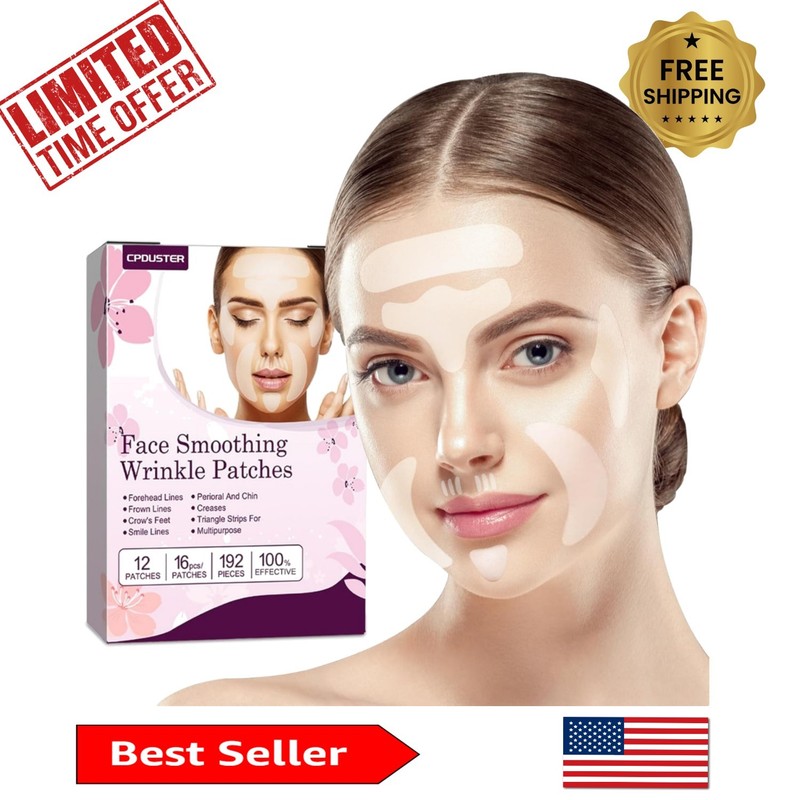 192 Anti-Wrinkle Patches for Overnight Facial Care – Clinically Tested Treatment