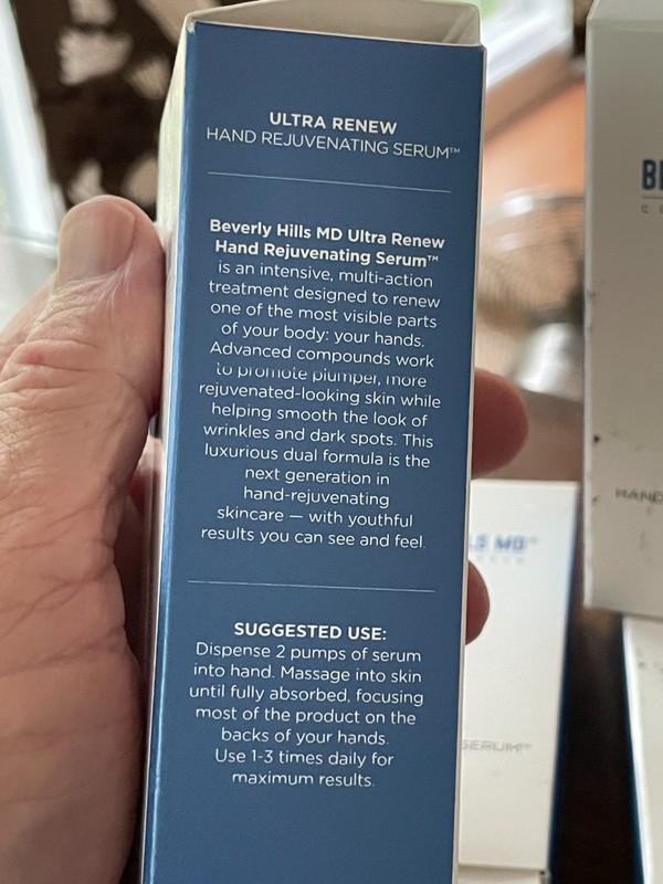 New BEVERLY HILLS MD Ultra Renew Hand Rejuvenating Serum, 1.35 oz./40ml gallery