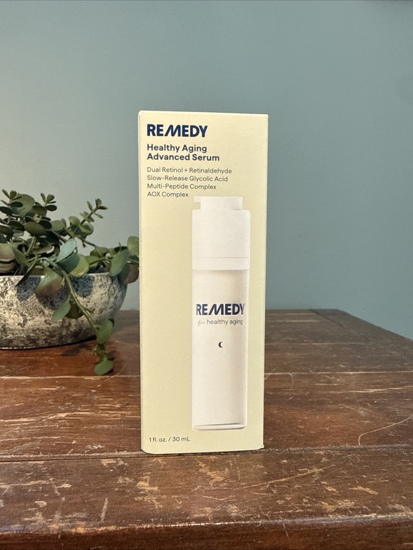 REMEDY Healthy Aging Advanced Serum Dual Retinol Ceramide Complex 1 fl oz 30 mL