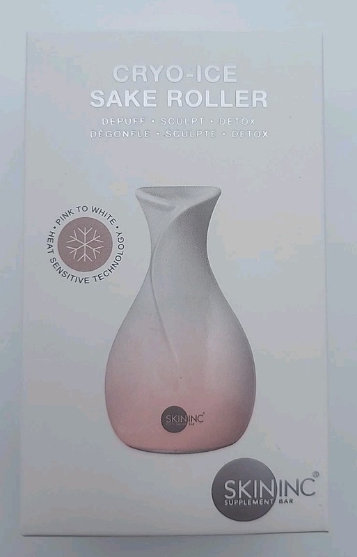 Skin Inc Cryo-Ice Sake Roller Depuff Sculpt Detox – NEW in Sealed Box