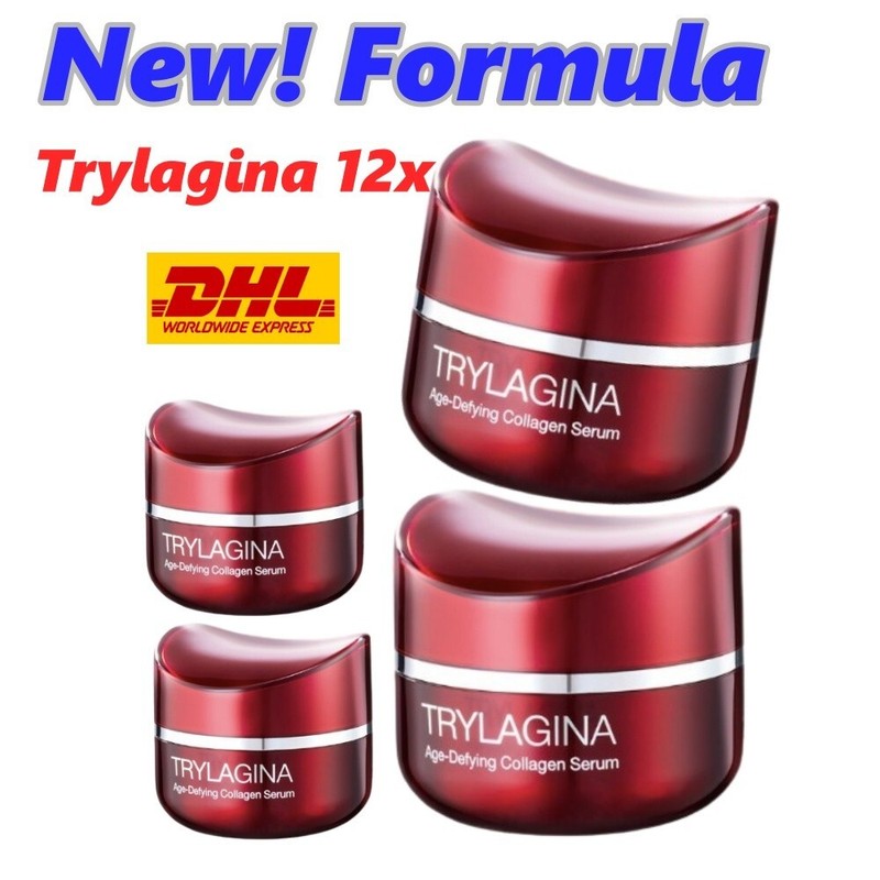 2x +2 Boxes New Trylagina 12x Ultimate Collagen Serum Anti Age Health Skin Care