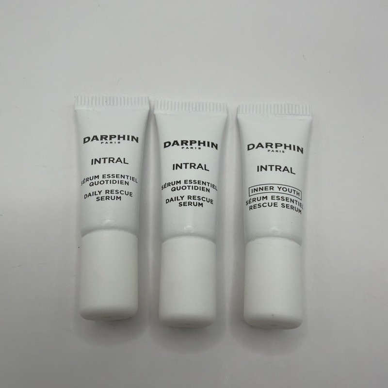 2X Darphin Intral Daily Rescue Serum 0.17oz/5ml – 1X Inner Youth Rescue Serum