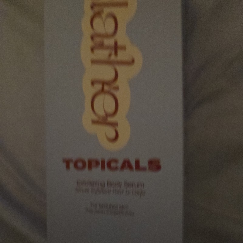 Topicals Slather Exfoliating Body Serum Full Size 5 fl oz SEALED New In Box