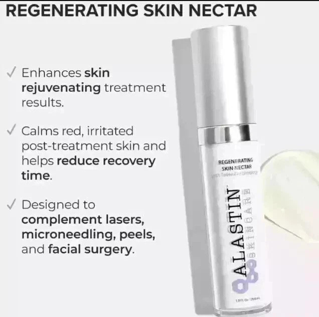 2 PACK Alastin Skincare Regenerating Skin Nectar ( 1 fl oz / 29.6 ml) NEW IN BOX gallery