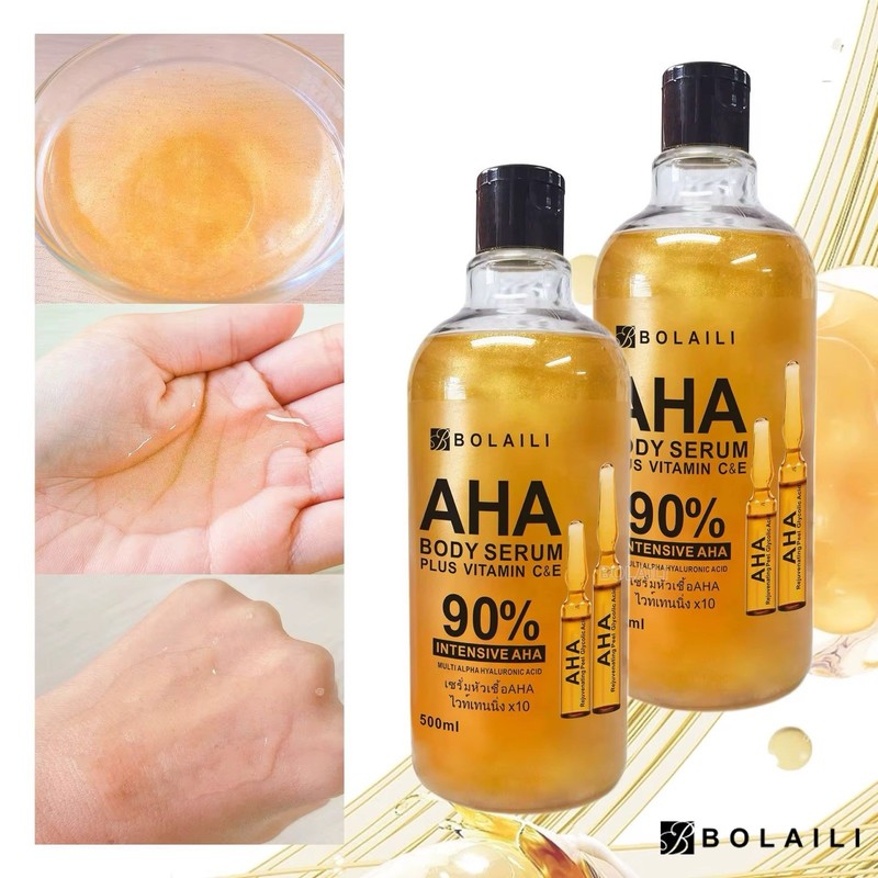 AHA Whitening BOLAILI face body Serum Intensive Whitening 500ml USA Stock gallery