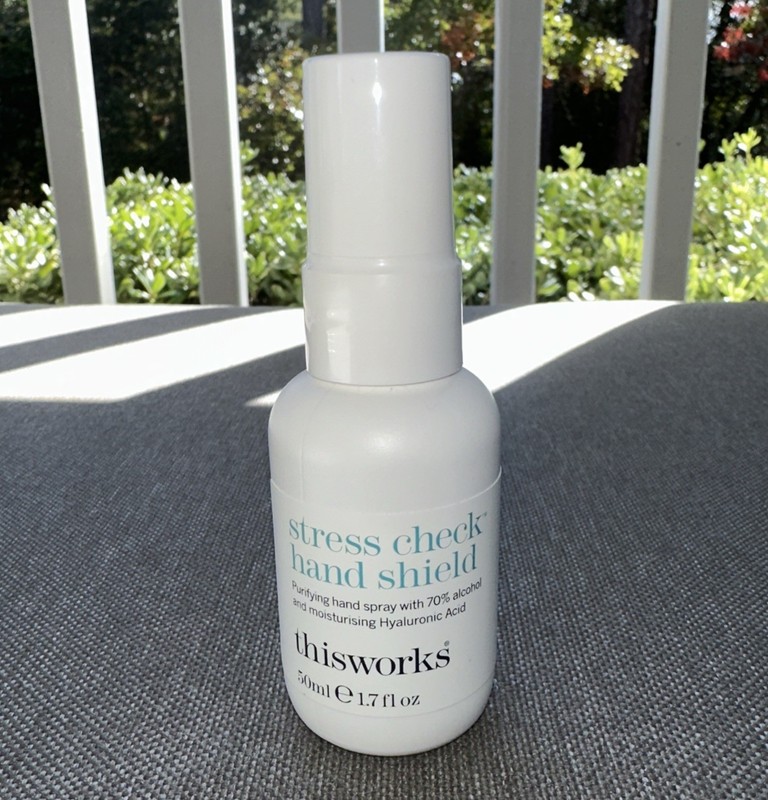 This Works Stress Check Hand Shield 1.7 oz Moisturizing Sanitizing Spray NEW