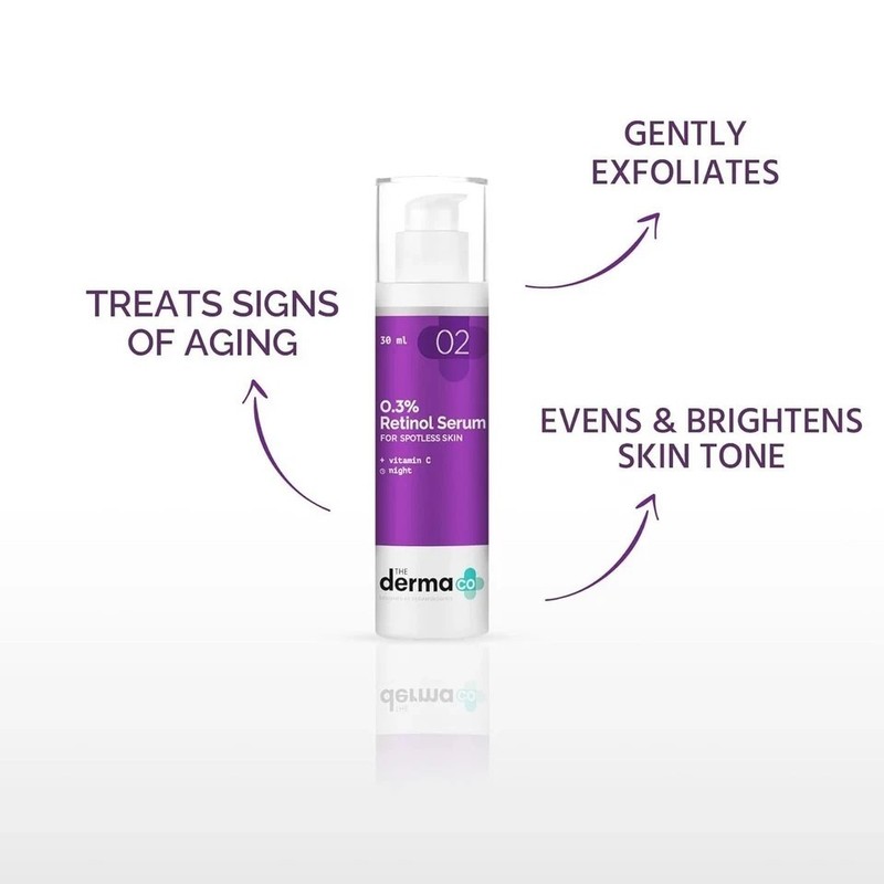 The Derma Co 0.3% Retinol Serum - 30ml gallery