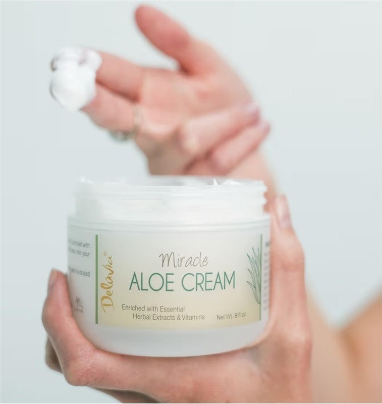 #1 Crema De Aloe Vera Con Vitamina E Y Arnica Crema Calmante Para Piel Irritada gallery
