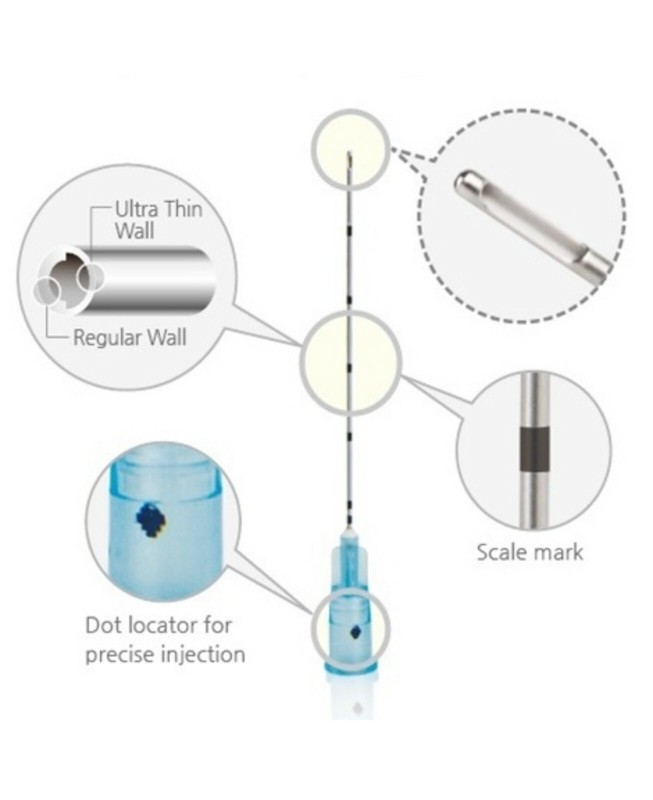 Sterile microcannula Blunt Tip Cannula Needle Injectable Hyaluronic Acid Fillers gallery