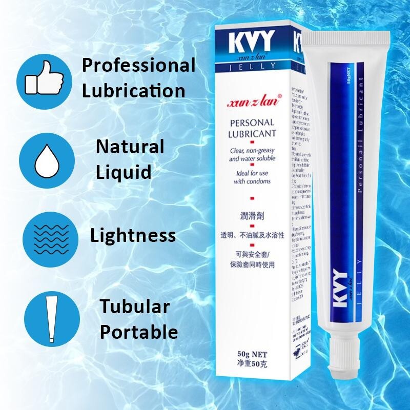 Lubricant K-Y Jelly - Lube gel non-greasy KY 50g gallery