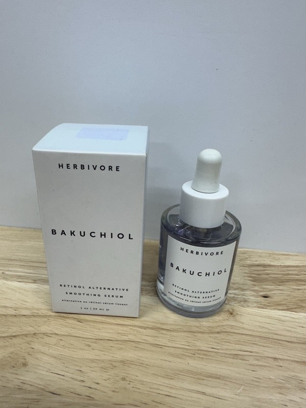 Herbivore Bakuchiol Dual-Retinol Alternative Smoothing Serum ~ 30 ml/1 fl oz