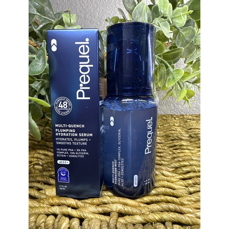 Prequel Multi Quench Plumping Hydration Mist and Serum Bundle New