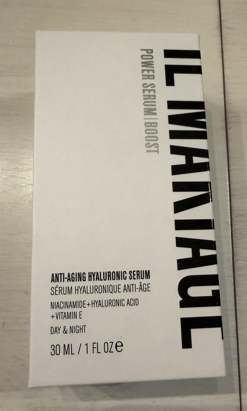 New POWER SERUM BOOST BY IL MAKIAGE ANTI AGING HYALURONIC SERUM 1 OZ