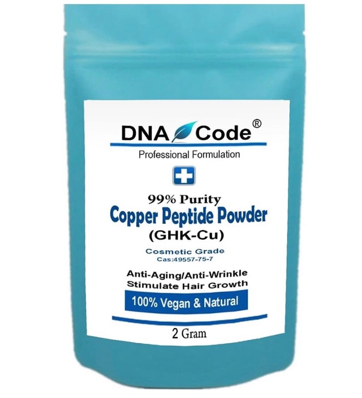DIY Copper Peptide Powder 99% Purity, Cosmetic Grade for Hair/Skin. gallery