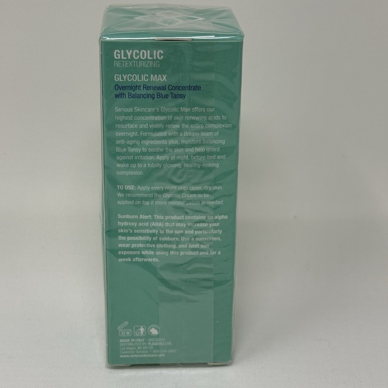 Serious Skincare Glycolic Max Overnight Retexturizing Concentrate New Retired gallery